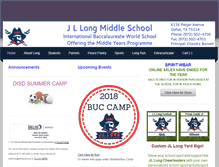 Tablet Screenshot of jllong.com